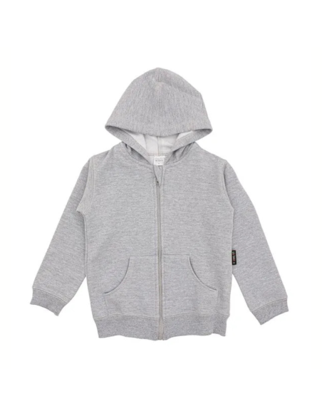 Polerón INF con Gorro y Zíper – Moletom 100% Algodón